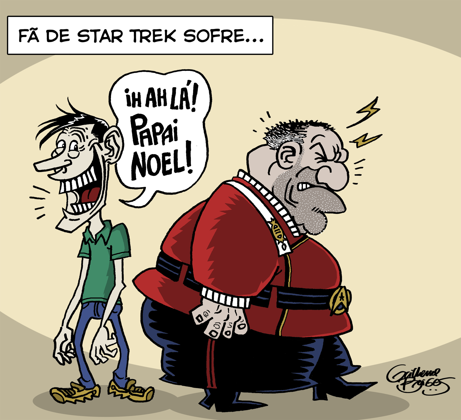 Fa de Star Trek sofre