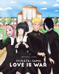 hinata-sama-LOVE-IS-WAR  Fan made poster