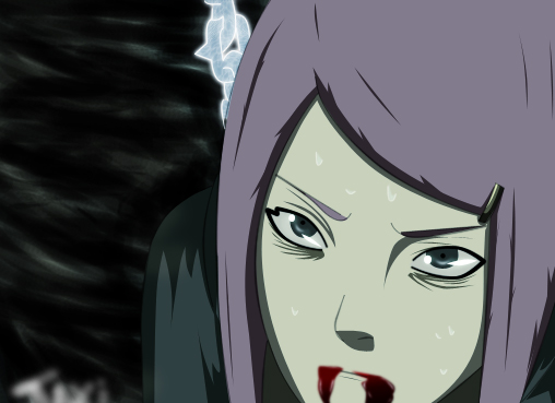 Kushina muriendo...