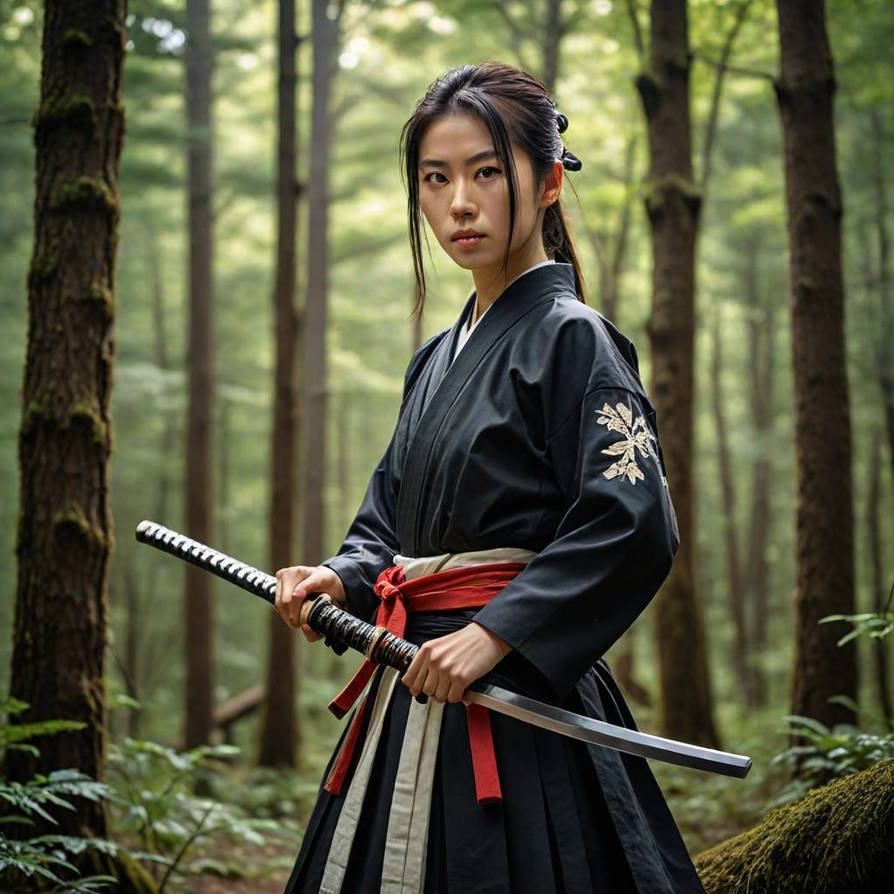 Samurai princess by Aria360 on DeviantArt