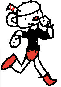 Cuphead goes for a walk