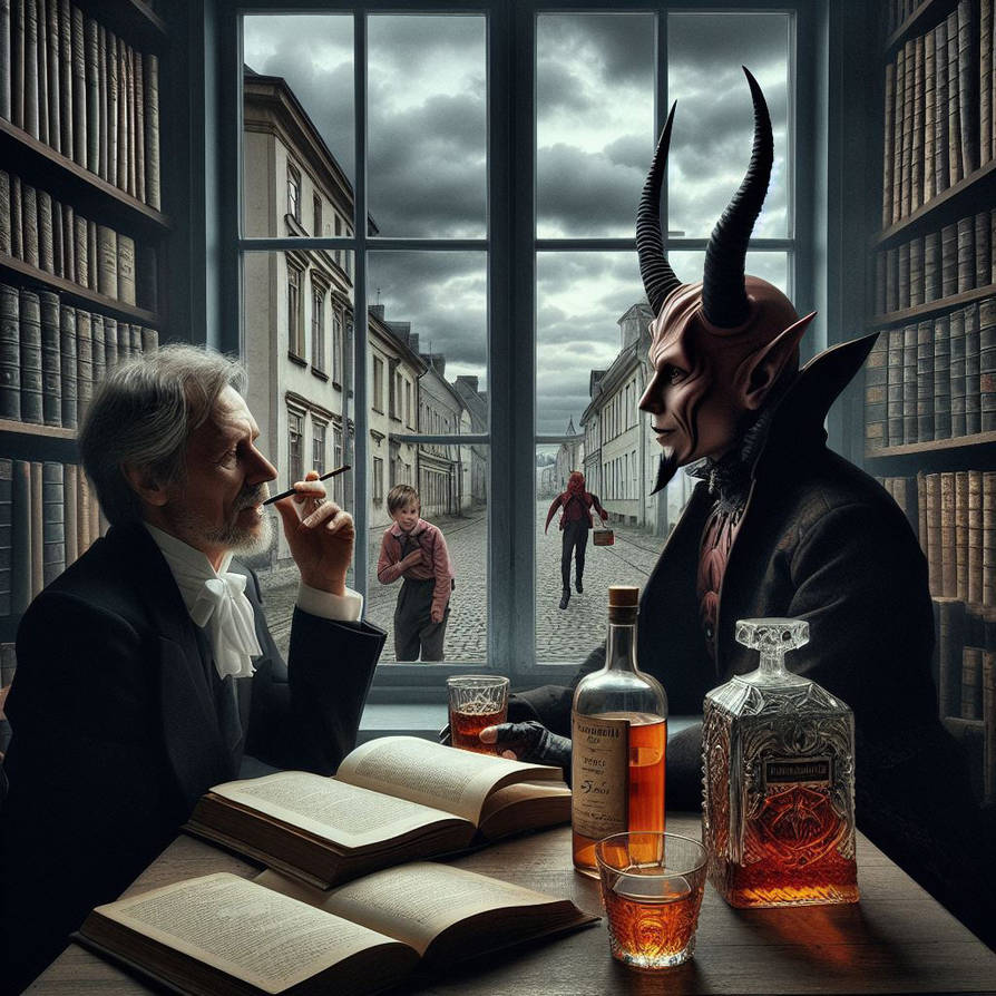 Faust and Mephistopheles 2 by anyword on DeviantArt