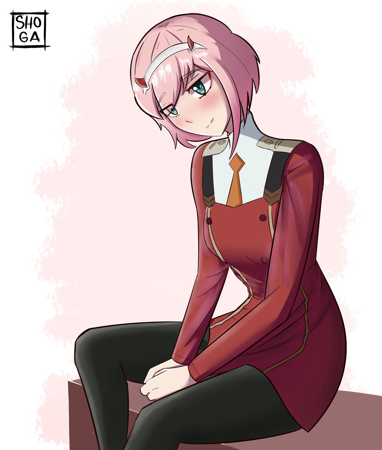 Zero Two by shoganaif on DeviantArt