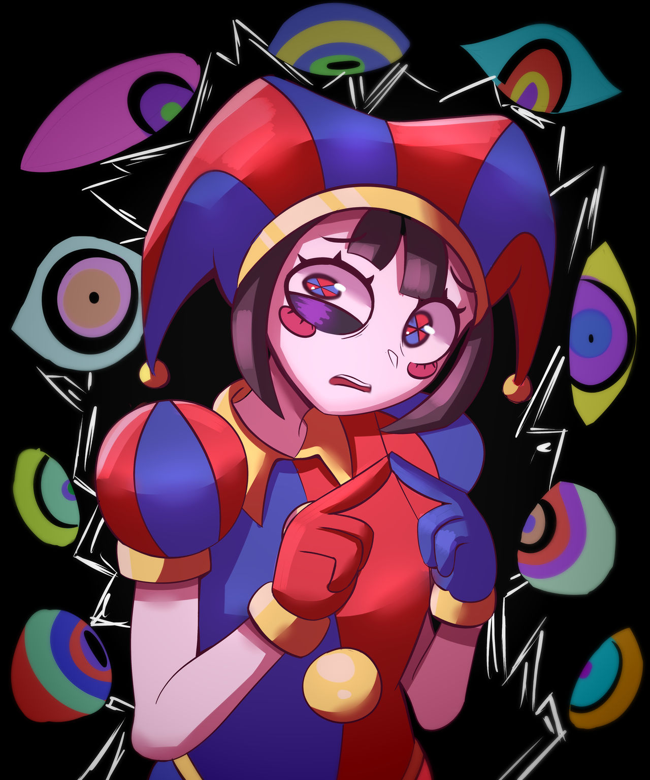 Pomni (THE AMAZING DIGITAL CIRCUS) by shoganaif on DeviantArt