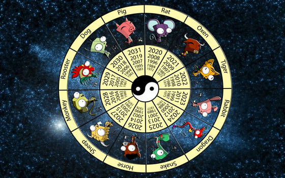 GIR Chinese Zodiac Chart
