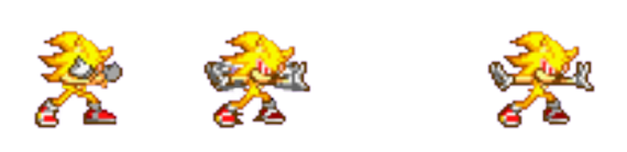 Fleetway Sonic Sprite Sheet by Xyang123456 on DeviantArt