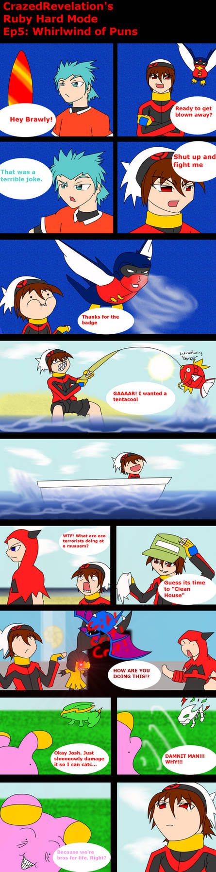 Pokemon Ruby: Nuzlocke Ep 5 by CrazedRevelation on DeviantArt