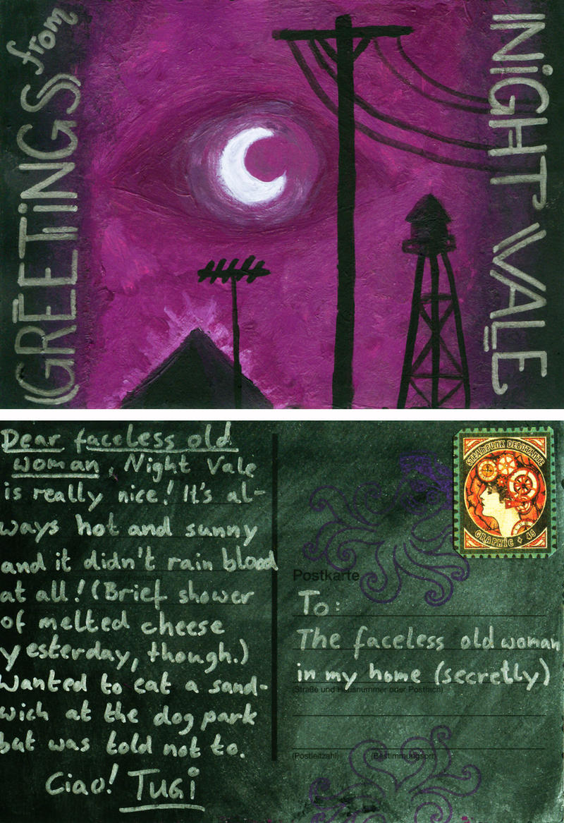 postcard: night vale