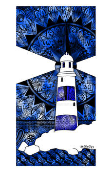 zentangle lighthouse