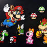 Mario Bros Perler Beads