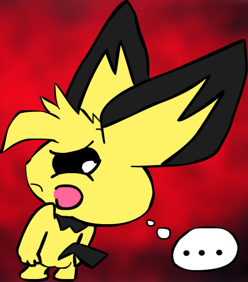 Pichu is NOT pleased!