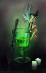 Absinthe fairy by Shirvell