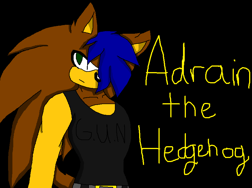 Adrian the hedgehog by Anathehedgehog23679 on DeviantArt