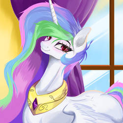 Mlp-celestia messy hair