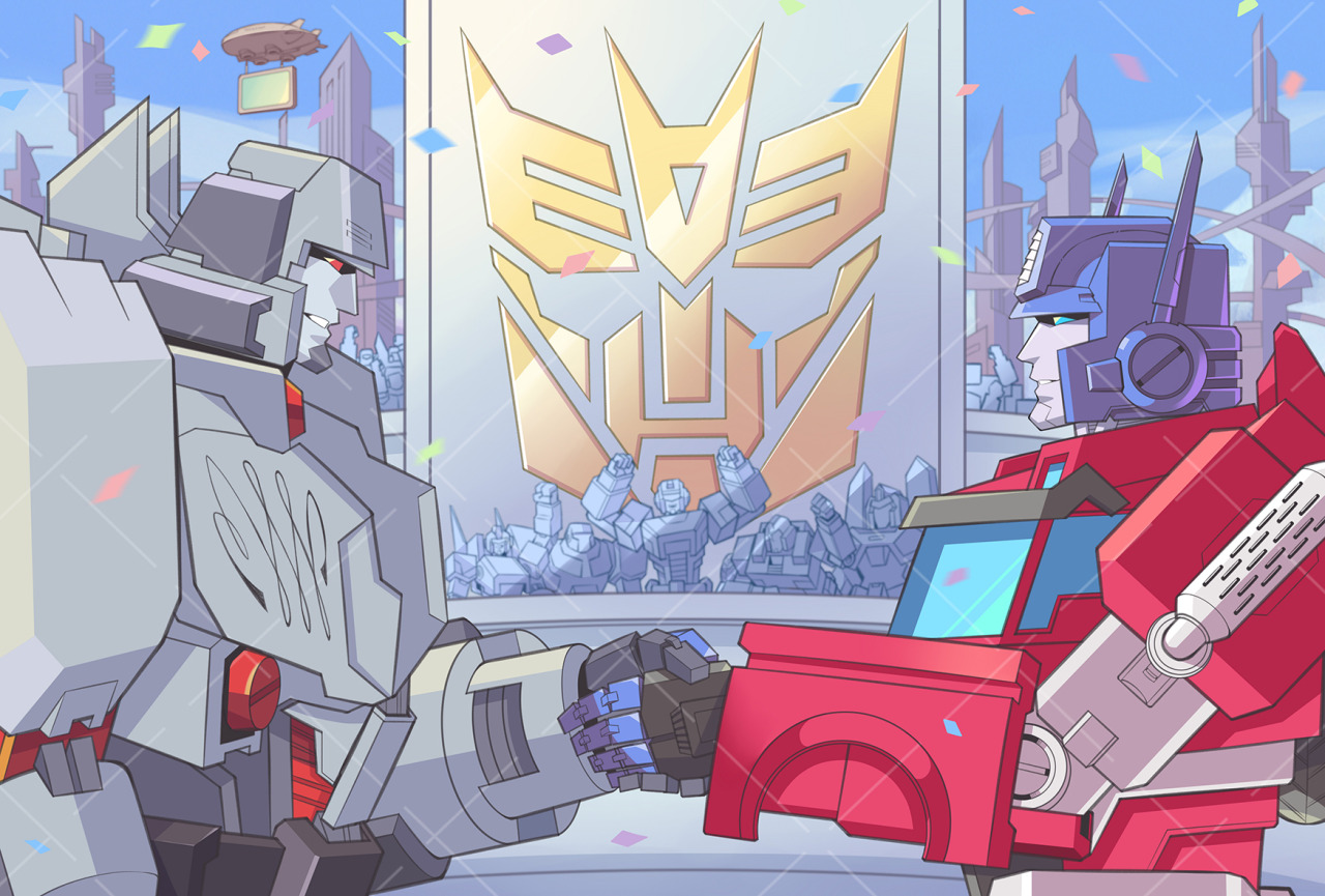 Original Megatron And Original Optimus Prime By Lillysylveonshiny On original-megatron-and-original-optimus-prime-by-lillysylveonshiny-on