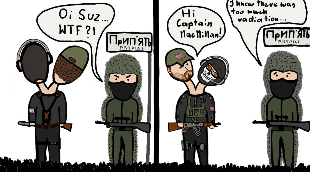 Macmelon Cod Meme Cpt MacMillan and Ghost-Gaz by beironicalman00 on DeviantArt