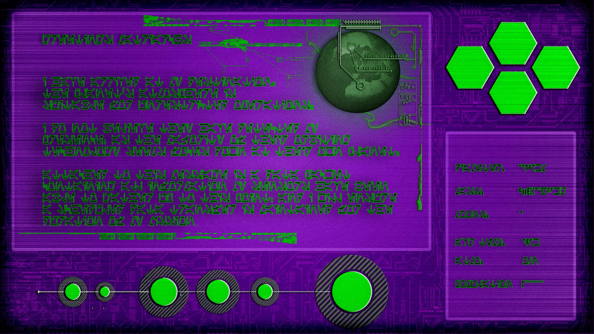 WIP: Alien interface layout. by Belaal on DeviantArt