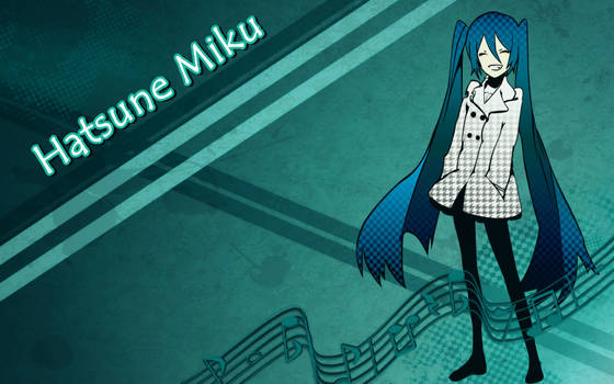 wallpaper Miku