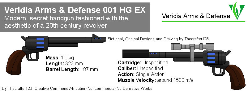 Veridia Arms and Defense 001 HG EX by Thecrafter128 on DeviantArt