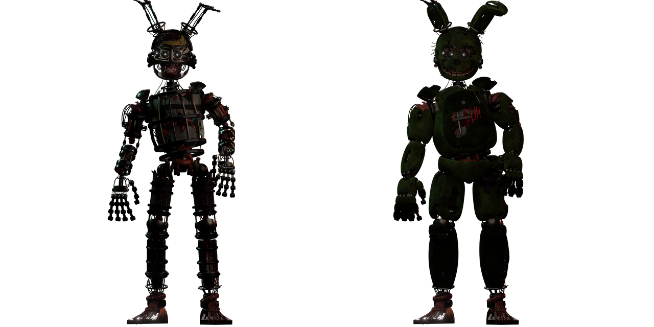 springtrap V1 finish by LY66613 on DeviantArt