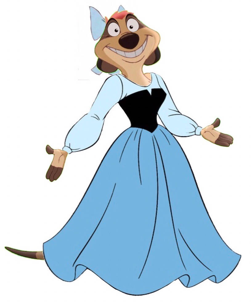 Timon in a dress by Furconfan on DeviantArt
