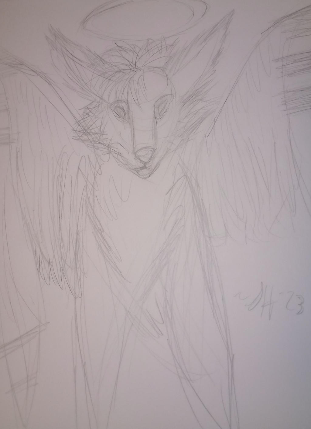 Azail Character 5-minute Quick Sketch: Azail by Isacre on DeviantArt