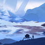 Daily sketch 32 - Winter explorations