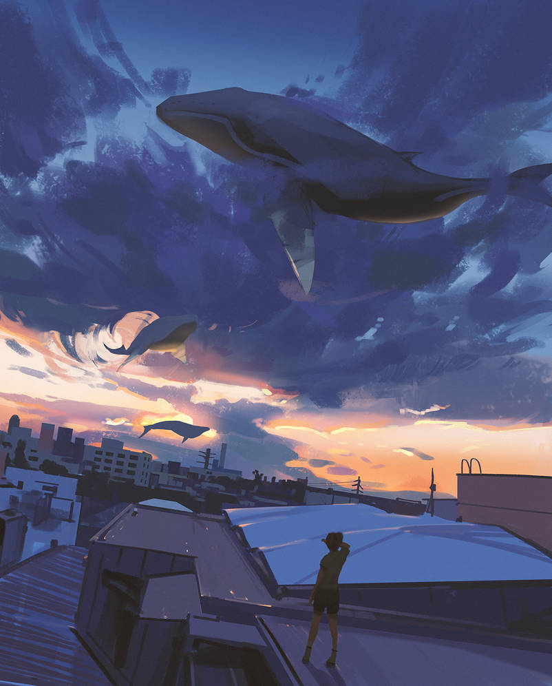Cloud fish. Небесный кит Геншин. Летающие киты Исмаэля. Кит летит.