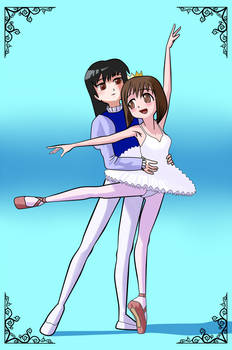 Pas de deux by Sakaki-san and Kaorin