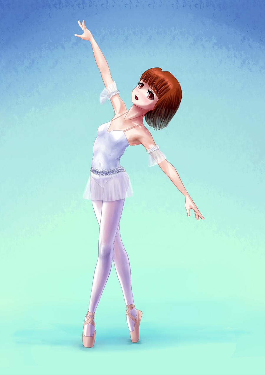 A Short Haired Ballerina By Usuiou On Deviantart