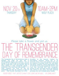 Transgender Day of Remembrance Poster