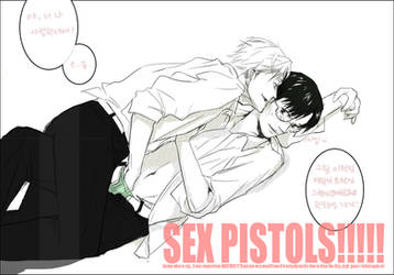 Yonekuni x Shiro, Love Pistols by Liche1004