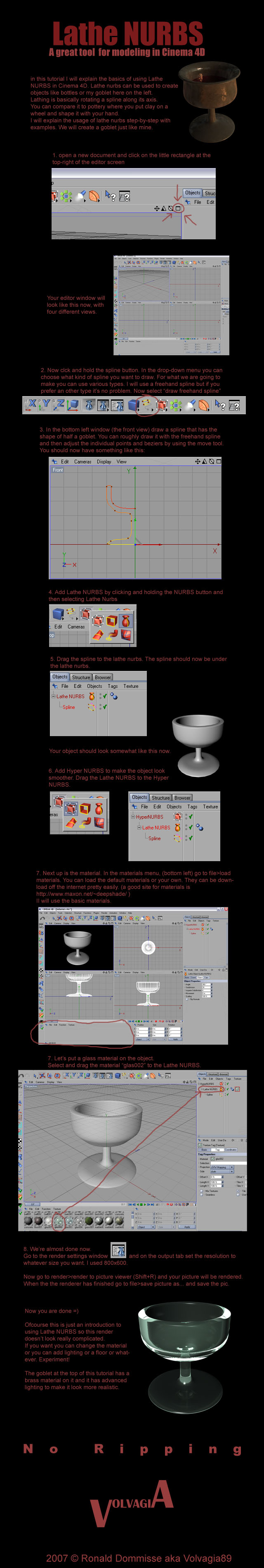 Lathe Nurbs Tutorial