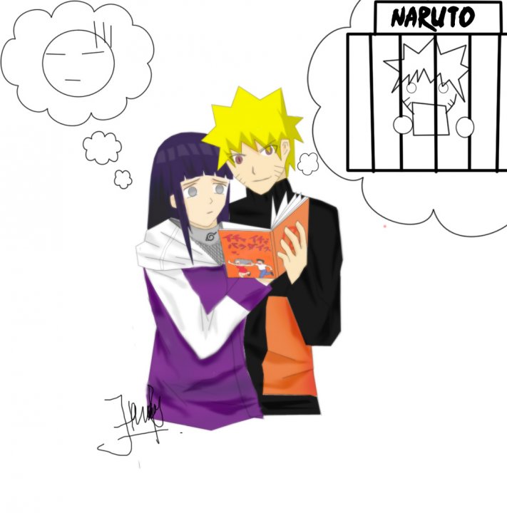 naruto e hinata-colorido by kuramayk on DeviantArt