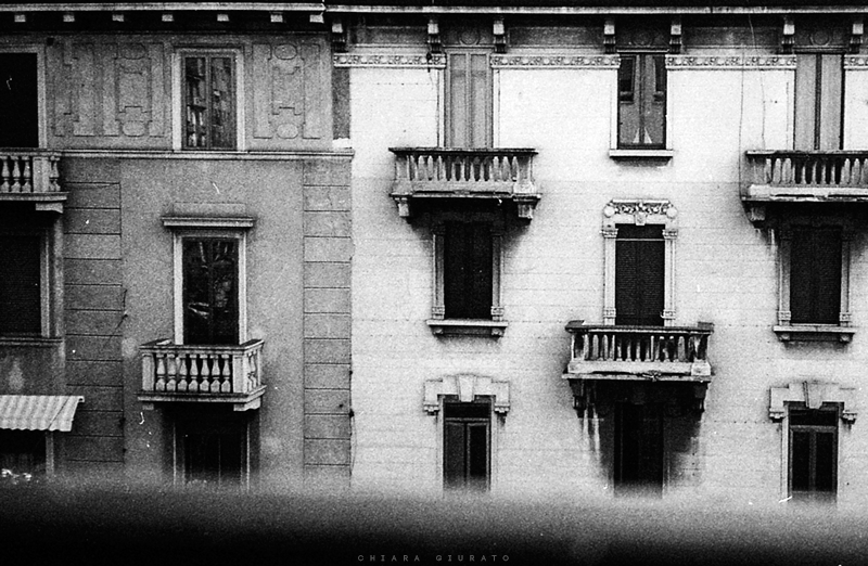 Windows and balconies