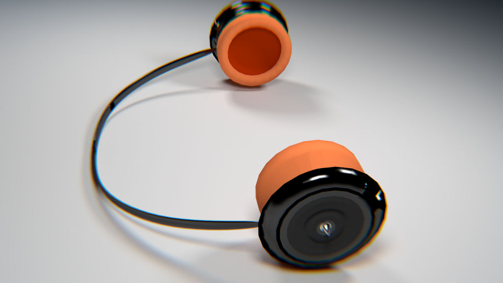 A pair of headphones