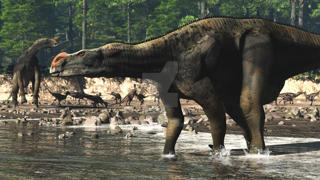 Muttataurus Muttaburrasaurus by PaleoGuy on DeviantArt