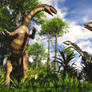 Lilientsternus and Plateosaurus