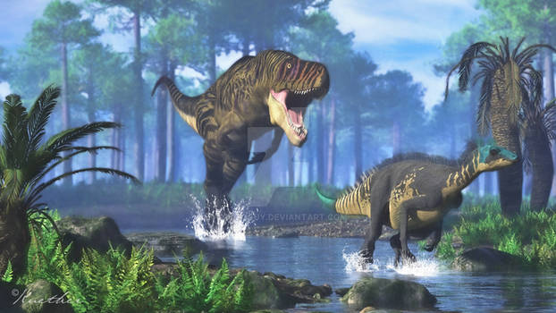 Torvosaurus and Dryosaurus