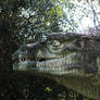 Crystal Palace Park Megalosaurus Detail