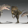 Four Theropods