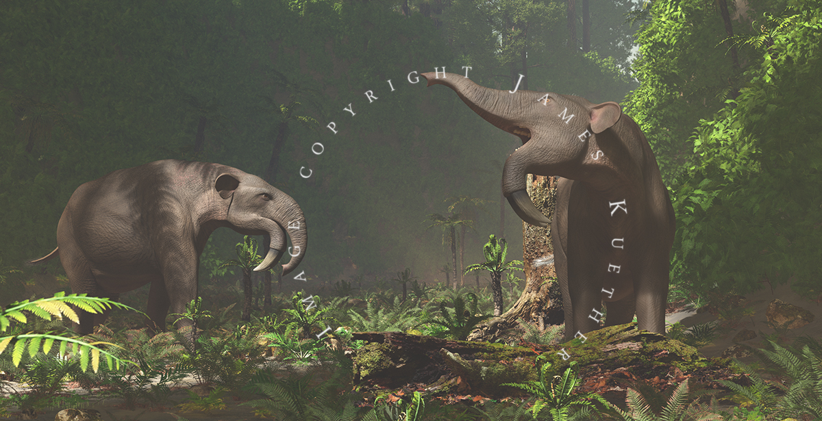 Deinotherium by PaleoGuy on DeviantArt