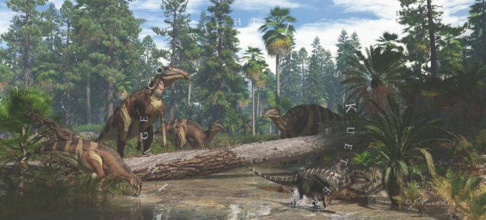 Telmatosaurus and Zalmoxes shqiperorum