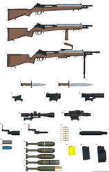 Peakskil Armoury Self Loading Rifles