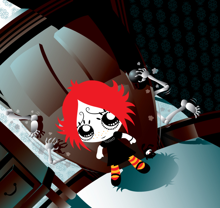 Ruby Gloom- Skeletons by MHSU