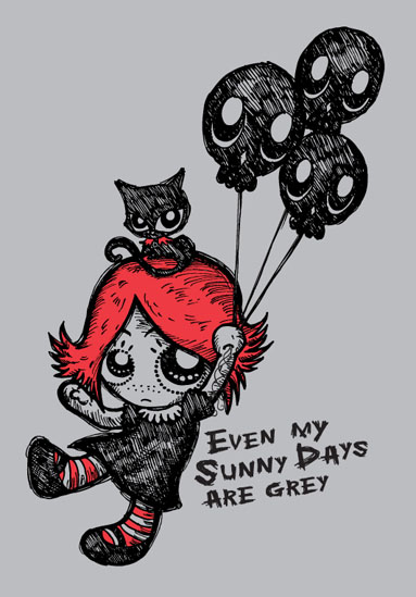 Ruby Gloom- Sunny Days