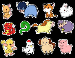 Zodiac Stickers