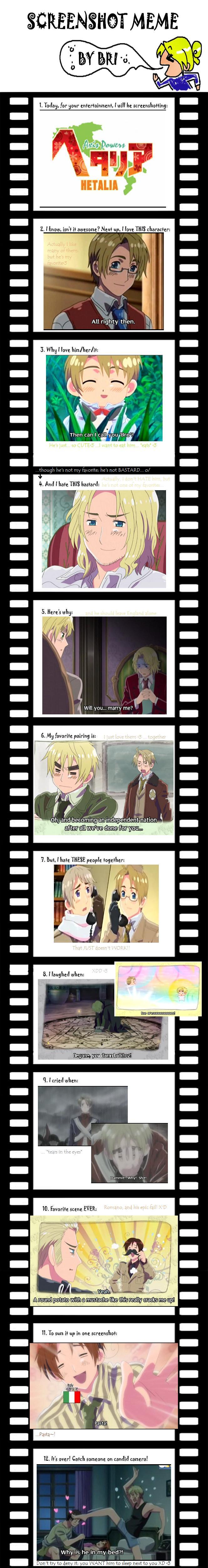 Screenshot Meme - Hetalia