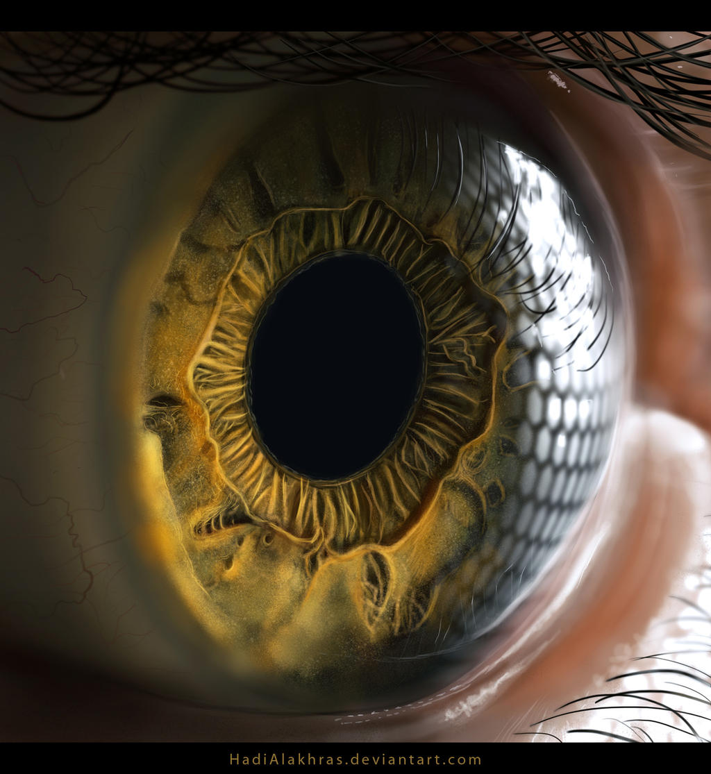 Macro Eye Painting