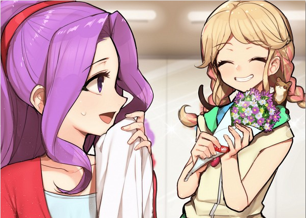 Dangan Ronpa Mizuki and Mikuru